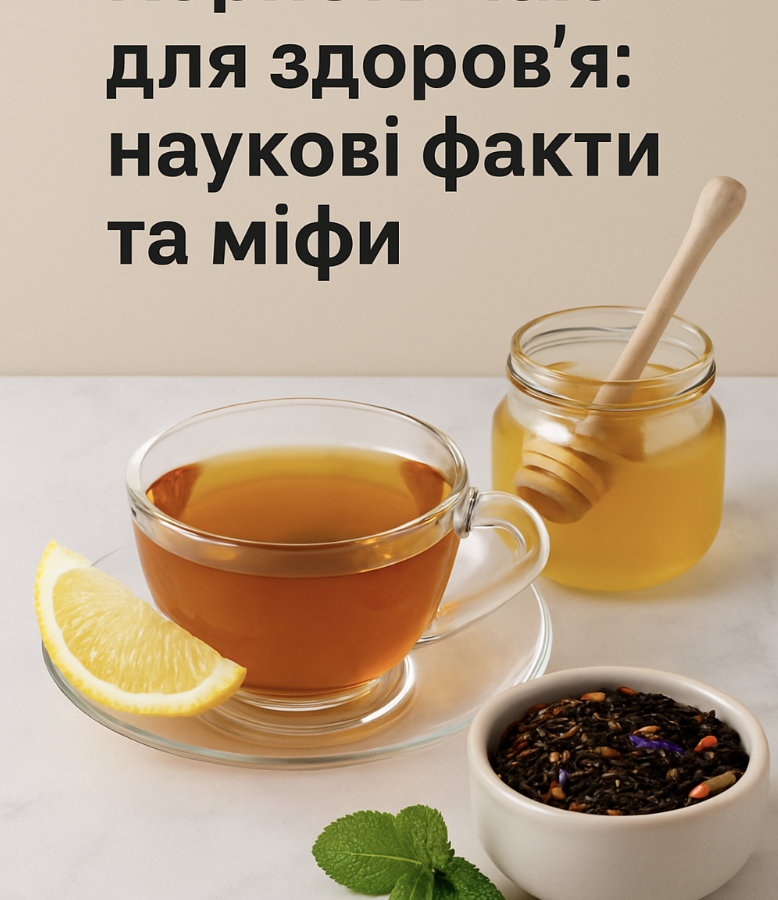 Користь чаю для здоров’я: наукові факти та міфи