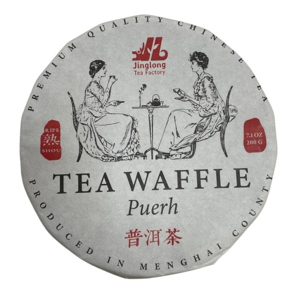 Шу Пу Ер Цзин Лун Waffle, 2024р, 200 гр