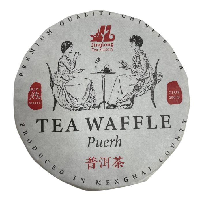Шу Пу Ер Цзин Лун Waffle, 2024р, 200 гр